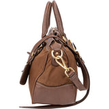 Prada Brown Nylon City Handbag
