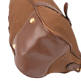 Prada Brown Nylon City Handbag