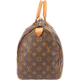 Louis Vuitton Canvas Monogram Speedy 35 Handbag