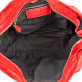 Balenciaga Red Leather City Handbag