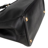 Prada Black Saffiano Leather Galleria Handbag