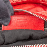 Balenciaga Red Leather City Handbag