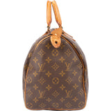 Louis Vuitton Canvas Monogram Speedy 35 Handbag