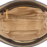 Prada Black Saffiano Leather Galleria Handbag