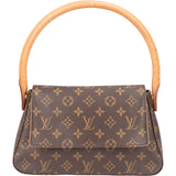 Louis Vuitton Canvas Monogram Looping PM Handbag