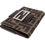 Fendi FF Monogram Baguette Wallet