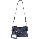 Balenciaga Blue Leather City Handbag