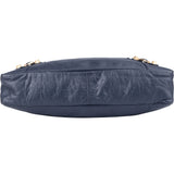 Balenciaga Blue Leather City Handbag