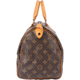 Louis Vuitton Canvas Monogram Speedy 30 Handbag