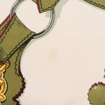 Hermès Silk Cuivreries Tuch Scarf - vintageandkickz