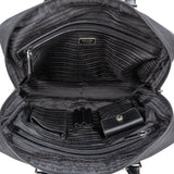 Prada Black Nylon Triangle Business Handbag