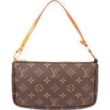 Louis Vuitton Canvas Monogram Pochette Accessoire Handbag