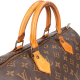 Louis Vuitton Canvas Monogram Speedy 35 Handbag