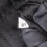 Prada Black Nylon Triangle Business Handbag