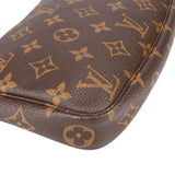 Louis Vuitton Canvas Monogram Pochette Accessoire Handbag