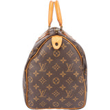 Louis Vuitton Canvas Monogram Speedy 35 Handbag