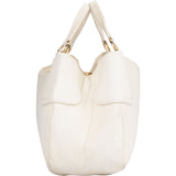 Miu Miu White Soft Leather Handbag