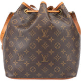 Louis Vuitton Canvas Monogram Sac Noe Petit Shoulder Bag