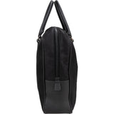 Prada Black Nylon Triangle Business Handbag