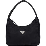 Prada Black Nylon Triangle Vintage Re-Editon Handbag