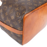 Louis Vuitton Canvas Monogram Sac Noe Petit Shoulder Bag