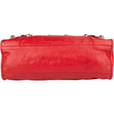 Balenciaga Red Leather City Handbag