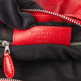 Balenciaga Red Leather City Handbag