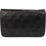 Chanel Quilted Lambskin 24K Gold Single Flap Crossbody Bag