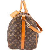 Louis Vuitton Canvas Monogram Keepall 55 Bandouliere