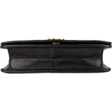 Chanel Quilted Lambskin 24K Gold Single Flap Crossbody Bag