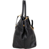 Prada Black Leather City Handbag