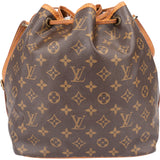 Louis Vuitton Canvas Monogram Sac Noe Petit Shoulder Bag
