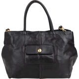 Prada Black Leather City Handbag