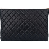 Chanel Quilted Lambskin CC Clutch