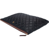 Chanel Quilted Lambskin CC Clutch