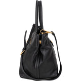 Prada Black Leather City Handbag