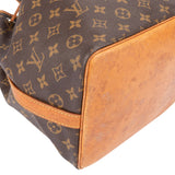 Louis Vuitton Canvas Monogram Sac Noe Petit Shoulder Bag