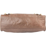 Balenciaga Brown Leather City Handbag