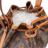 Louis Vuitton Canvas Monogram Sac Noe Petit Shoulder Bag