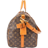 Louis Vuitton Canvas Monogram Keepall 55 Bandouliere