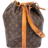 Louis Vuitton Canvas Monogram Sac Noe Petit Shoulder Bag