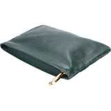 Loewe Green Leather Mini Clutch