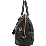 Prada Black Leather Vitello Handbag