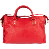 Balenciaga Red Leather City Handbag