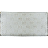 Gucci Silver GG Monogram Wallet