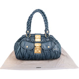 Miu Miu Quilted Leather City Handbag