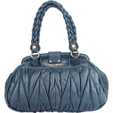 Miu Miu Quilted Leather City Handbag