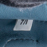Prada Blue Saffiano Leather Double Handbag