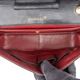 Chanel Quilted Lambskin 24K Gold Single Flap Crossbody Bag