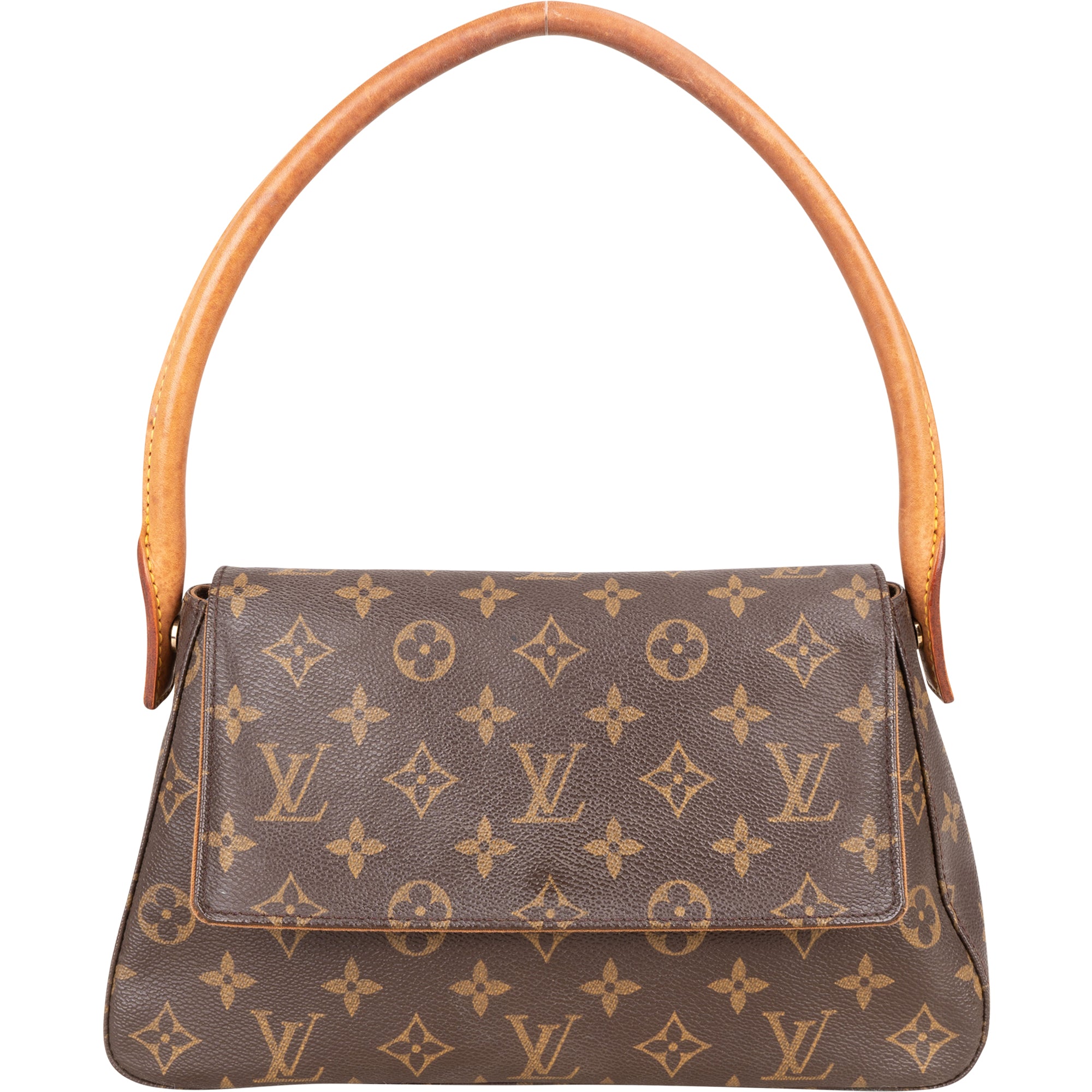 Louis Vuitton Canvas Monogram Looping PM Shoulder Bag - vintageandkickz
